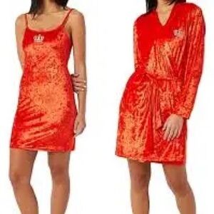 Juicy Couture Velvet Robe & Slip